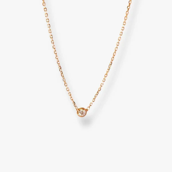 ODYSSEY || DAINTY CZ NECKLACE (VERMEIL)